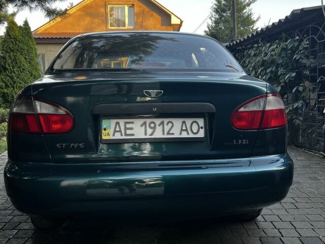 Зелений Деу Сенс, об'ємом двигуна 1.3 л та пробігом 200 тис. км за 2000 $, фото 1 на Automoto.ua