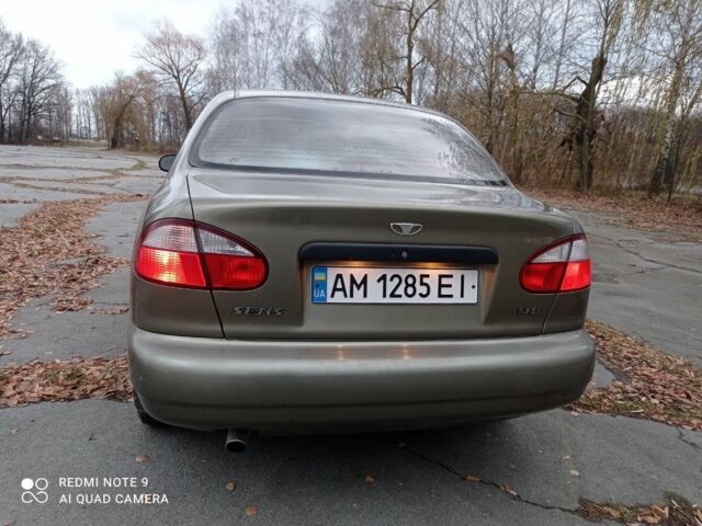 Зелений Деу Сенс, об'ємом двигуна 1.3 л та пробігом 140 тис. км за 2300 $, фото 3 на Automoto.ua