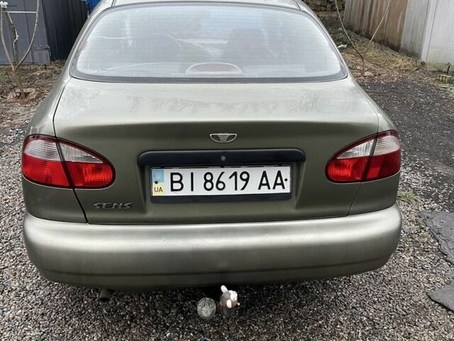 Зеленый Дэу Сенс, объемом двигателя 1.3 л и пробегом 151 тыс. км за 2350 $, фото 4 на Automoto.ua