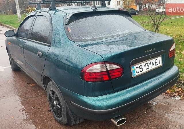Зеленый Дэу Сенс, объемом двигателя 1.3 л и пробегом 243 тыс. км за 2250 $, фото 5 на Automoto.ua