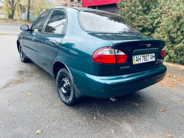 Зелений Деу Сенс, об'ємом двигуна 1.3 л та пробігом 120 тис. км за 1650 $, фото 3 на Automoto.ua