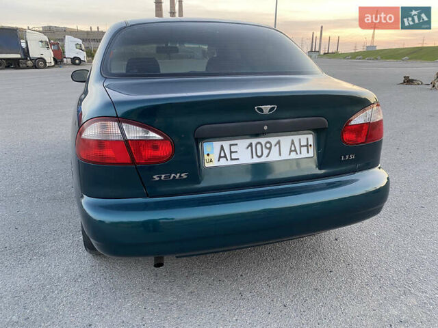 Зеленый Дэу Сенс, объемом двигателя 1.3 л и пробегом 188 тыс. км за 2000 $, фото 2 на Automoto.ua