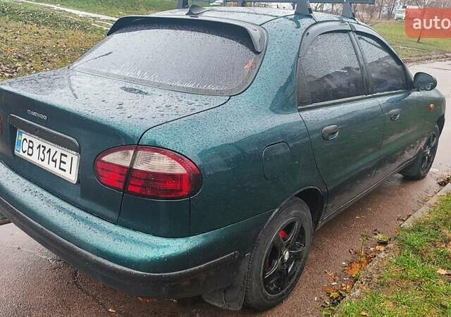 Зеленый Дэу Сенс, объемом двигателя 1.3 л и пробегом 243 тыс. км за 2250 $, фото 3 на Automoto.ua