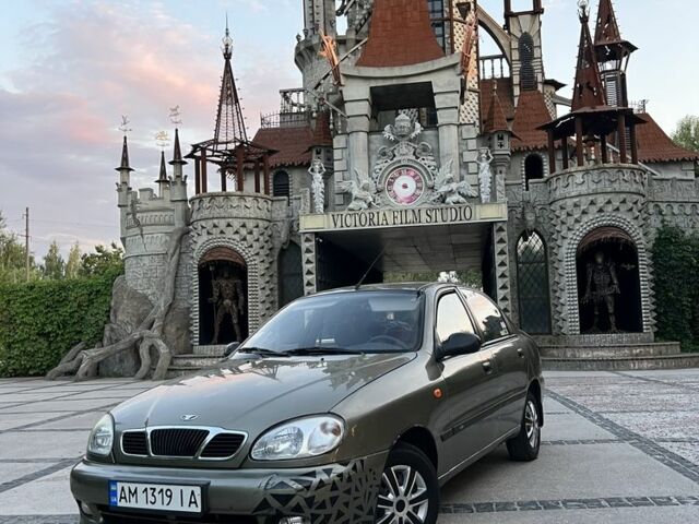 Зеленый Дэу Сенс, объемом двигателя 1.3 л и пробегом 180 тыс. км за 1600 $, фото 2 на Automoto.ua
