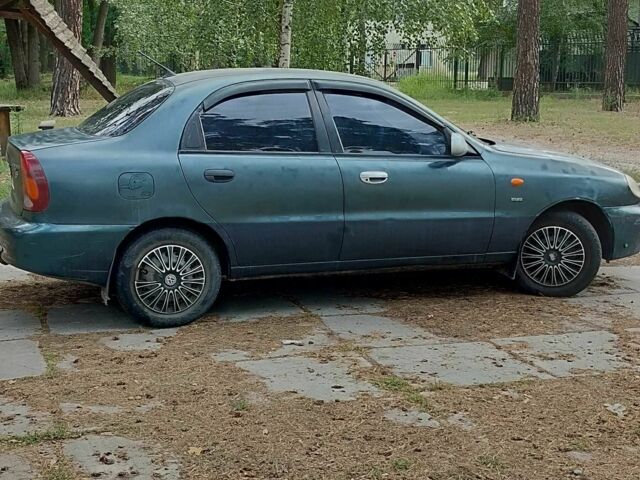 Зеленый Дэу Сенс, объемом двигателя 1.5 л и пробегом 304 тыс. км за 1736 $, фото 1 на Automoto.ua