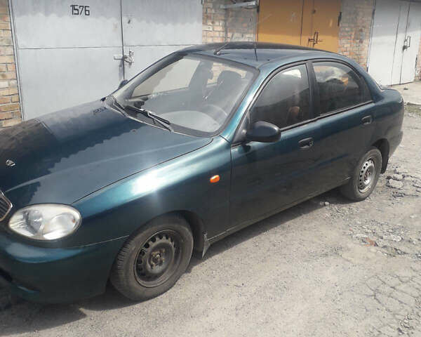 Зеленый Дэу Сенс, объемом двигателя 1.3 л и пробегом 120 тыс. км за 1800 $, фото 1 на Automoto.ua