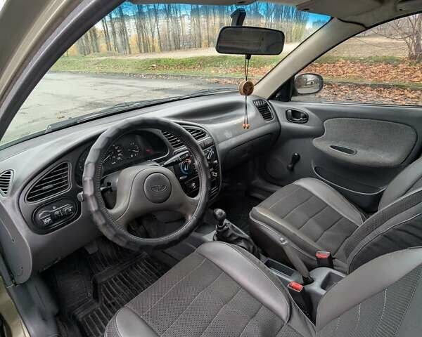 Зелений Деу Сенс, об'ємом двигуна 1.3 л та пробігом 240 тис. км за 2100 $, фото 3 на Automoto.ua