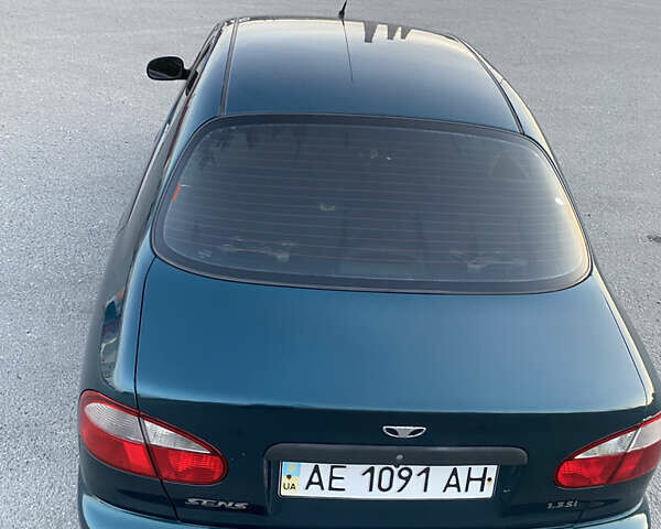 Зеленый Дэу Сенс, объемом двигателя 1.3 л и пробегом 188 тыс. км за 2000 $, фото 3 на Automoto.ua