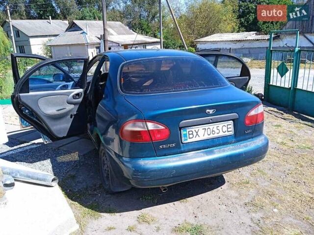 Зелений Деу Сенс, об'ємом двигуна 1.3 л та пробігом 200 тис. км за 2000 $, фото 2 на Automoto.ua