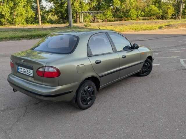 Зеленый Дэу Сенс, объемом двигателя 1.5 л и пробегом 201 тыс. км за 2600 $, фото 4 на Automoto.ua