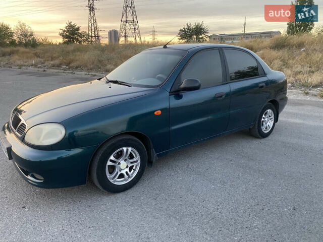 Зеленый Дэу Сенс, объемом двигателя 1.3 л и пробегом 188 тыс. км за 2000 $, фото 1 на Automoto.ua