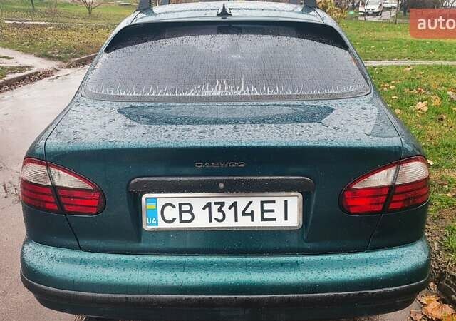Зеленый Дэу Сенс, объемом двигателя 1.3 л и пробегом 243 тыс. км за 2250 $, фото 4 на Automoto.ua