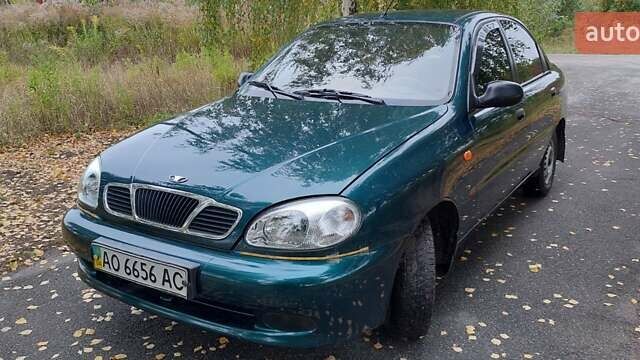 Зеленый Дэу Сенс, объемом двигателя 1.3 л и пробегом 139 тыс. км за 2300 $, фото 1 на Automoto.ua