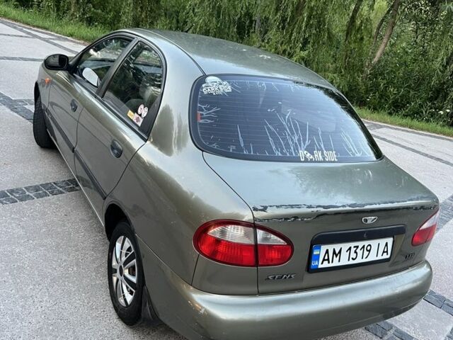 Зеленый Дэу Сенс, объемом двигателя 1.3 л и пробегом 180 тыс. км за 1600 $, фото 8 на Automoto.ua