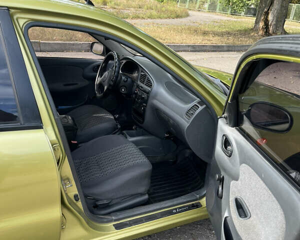 Зелений Деу Сенс, об'ємом двигуна 1.3 л та пробігом 173 тис. км за 3000 $, фото 12 на Automoto.ua