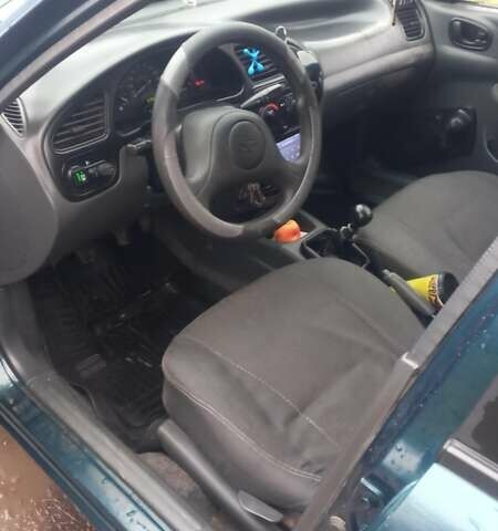 Зелений Деу Сенс, об'ємом двигуна 1.3 л та пробігом 348 тис. км за 1899 $, фото 4 на Automoto.ua