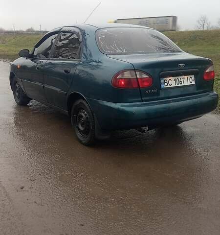 Зелений Деу Сенс, об'ємом двигуна 1.3 л та пробігом 348 тис. км за 1899 $, фото 1 на Automoto.ua