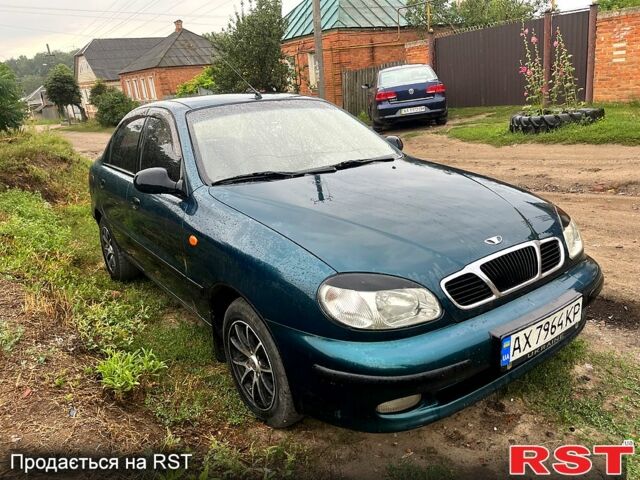 Зеленый Дэу Сенс, объемом двигателя 1.3 л и пробегом 68 тыс. км за 1350 $, фото 1 на Automoto.ua
