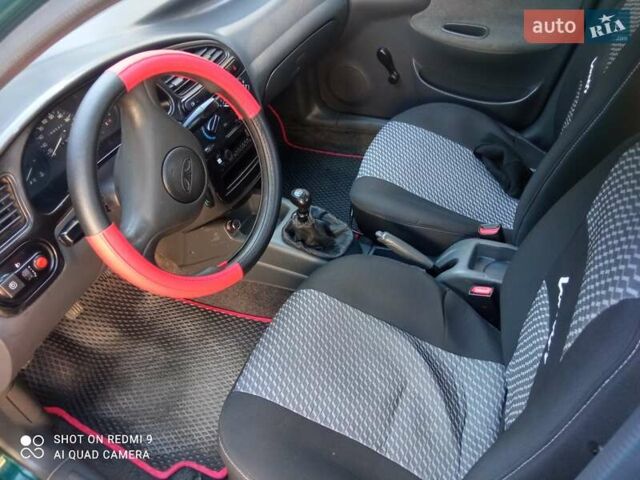 Зеленый Дэу Сенс, объемом двигателя 1.3 л и пробегом 189 тыс. км за 2100 $, фото 10 на Automoto.ua
