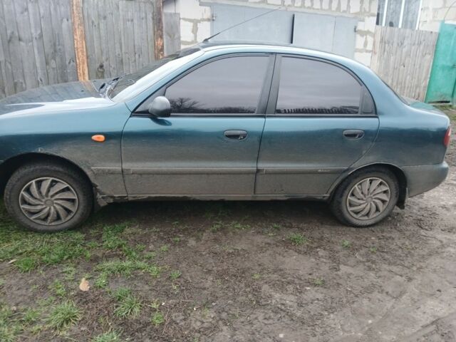 Зеленый Дэу Сенс, объемом двигателя 1.5 л и пробегом 164 тыс. км за 2600 $, фото 1 на Automoto.ua