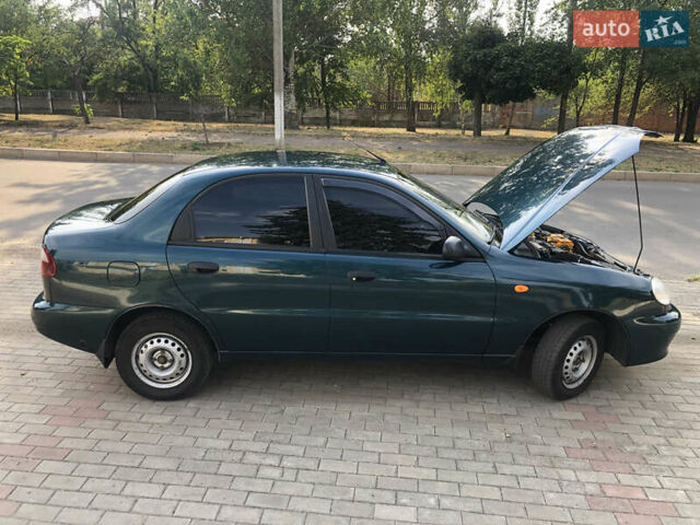 Зеленый Дэу Сенс, объемом двигателя 1.3 л и пробегом 218 тыс. км за 3100 $, фото 1 на Automoto.ua