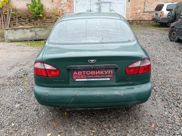 Зеленый Дэу Сенс, объемом двигателя 1.3 л и пробегом 300 тыс. км за 750 $, фото 3 на Automoto.ua