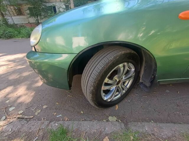 Зеленый Дэу Сенс, объемом двигателя 1.5 л и пробегом 207 тыс. км за 2600 $, фото 8 на Automoto.ua