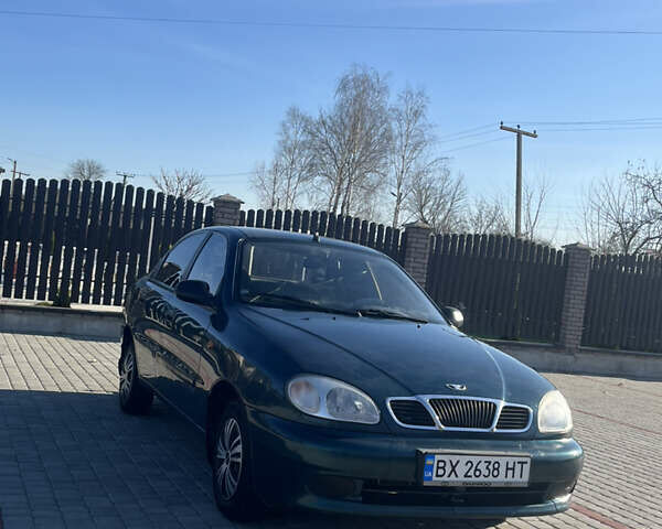 Зеленый Дэу Сенс, объемом двигателя 1.3 л и пробегом 164 тыс. км за 2100 $, фото 1 на Automoto.ua