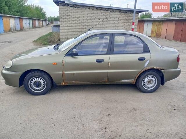 Зеленый Дэу Сенс, объемом двигателя 1.3 л и пробегом 170 тыс. км за 1100 $, фото 2 на Automoto.ua