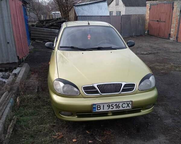 Зеленый Дэу Сенс, объемом двигателя 1.3 л и пробегом 393 тыс. км за 1574 $, фото 5 на Automoto.ua