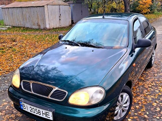 Зеленый Дэу Сенс, объемом двигателя 1.3 л и пробегом 170 тыс. км за 1250 $, фото 1 на Automoto.ua