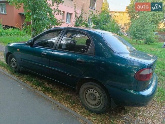 Зеленый Дэу Сенс, объемом двигателя 1.3 л и пробегом 134 тыс. км за 2100 $, фото 1 на Automoto.ua