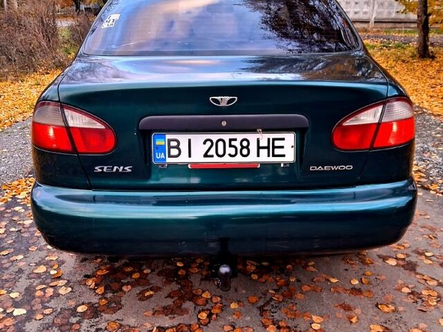 Зеленый Дэу Сенс, объемом двигателя 1.3 л и пробегом 170 тыс. км за 1250 $, фото 7 на Automoto.ua