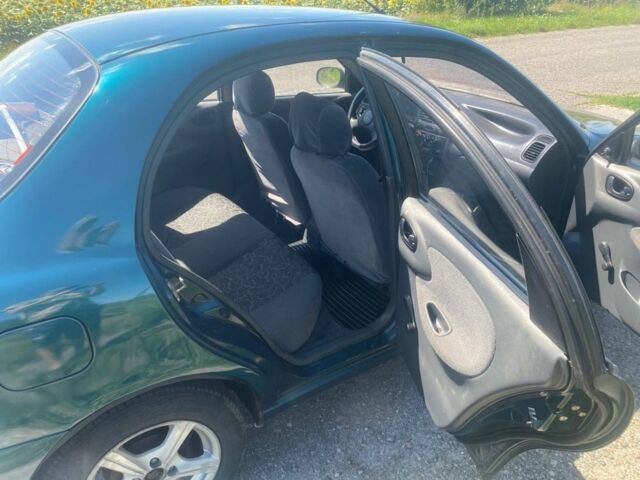 Зеленый Дэу Сенс, объемом двигателя 1.5 л и пробегом 189 тыс. км за 2800 $, фото 7 на Automoto.ua