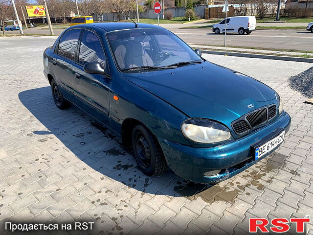 Зеленый Дэу Сенс, объемом двигателя 1.3 л и пробегом 199 тыс. км за 1700 $, фото 3 на Automoto.ua