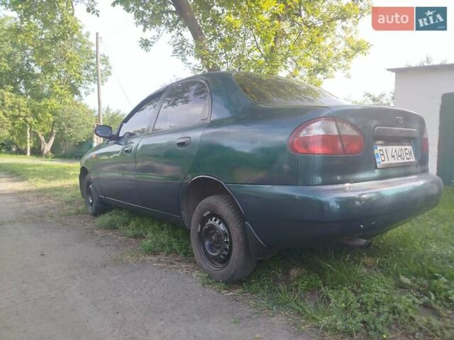 Зеленый Дэу Сенс, объемом двигателя 1.3 л и пробегом 206 тыс. км за 1150 $, фото 2 на Automoto.ua