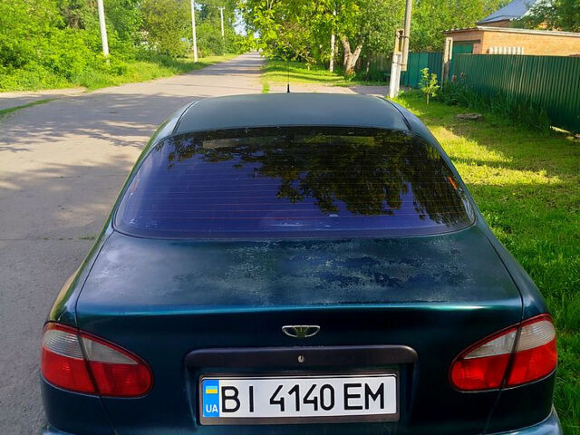 Зеленый Дэу Сенс, объемом двигателя 1.3 л и пробегом 206 тыс. км за 1150 $, фото 1 на Automoto.ua