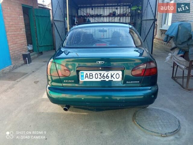 Зеленый Дэу Сенс, объемом двигателя 1.3 л и пробегом 189 тыс. км за 2100 $, фото 1 на Automoto.ua