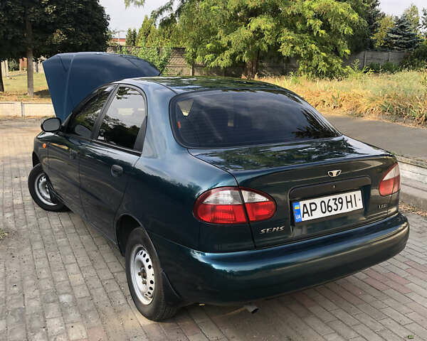Зеленый Дэу Сенс, объемом двигателя 1.3 л и пробегом 218 тыс. км за 3100 $, фото 7 на Automoto.ua