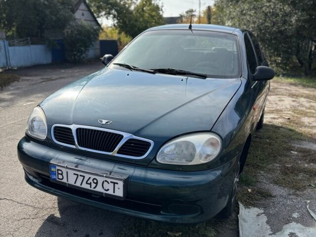 Зеленый Дэу Сенс, объемом двигателя 1.4 л и пробегом 168 тыс. км за 1700 $, фото 2 на Automoto.ua