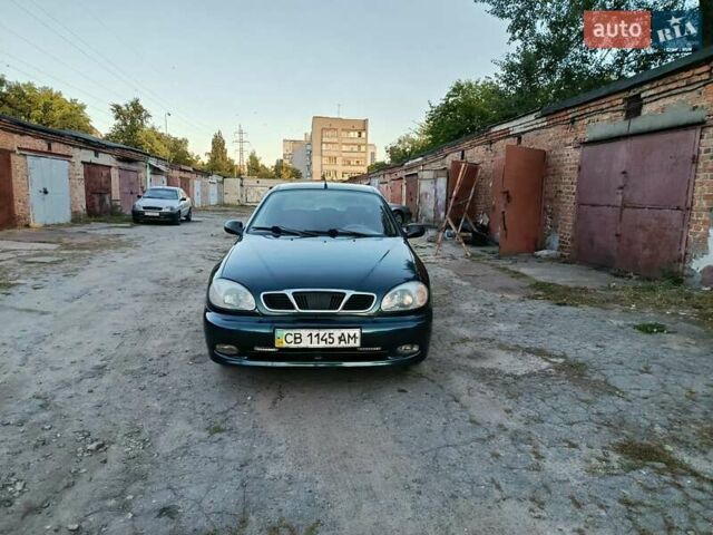 Зеленый Дэу Сенс, объемом двигателя 1.3 л и пробегом 190 тыс. км за 1999 $, фото 3 на Automoto.ua