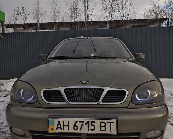 Зеленый Дэу Сенс, объемом двигателя 1.3 л и пробегом 193 тыс. км за 2200 $, фото 7 на Automoto.ua