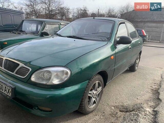 Зелений Деу Сенс, об'ємом двигуна 1.5 л та пробігом 178 тис. км за 2000 $, фото 1 на Automoto.ua
