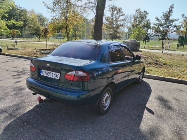 Зеленый Дэу Сенс, объемом двигателя 1.5 л и пробегом 185 тыс. км за 2100 $, фото 3 на Automoto.ua