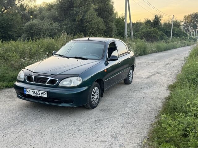 Зеленый Дэу Сенс, объемом двигателя 1.5 л и пробегом 190 тыс. км за 800 $, фото 2 на Automoto.ua