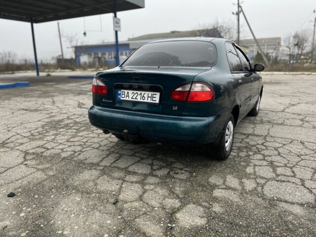 Зеленый Дэу Сенс, объемом двигателя 1.4 л и пробегом 198 тыс. км за 1999 $, фото 7 на Automoto.ua