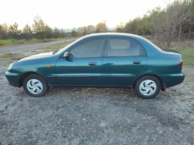 Зеленый Дэу Сенс, объемом двигателя 1.5 л и пробегом 200 тыс. км за 2550 $, фото 2 на Automoto.ua