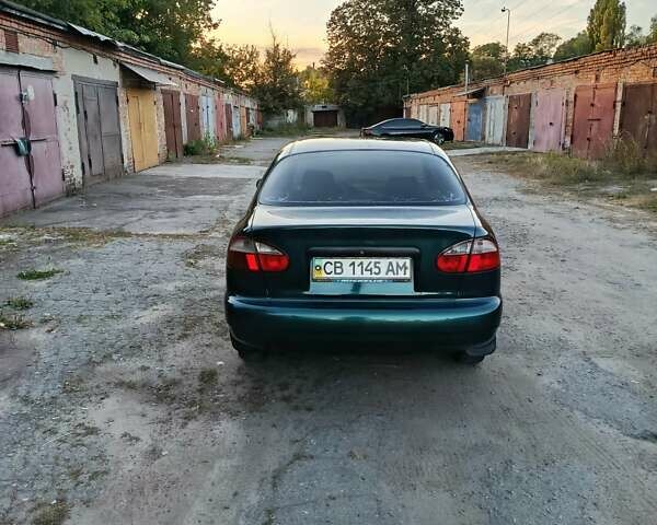 Зеленый Дэу Сенс, объемом двигателя 1.3 л и пробегом 190 тыс. км за 1999 $, фото 9 на Automoto.ua