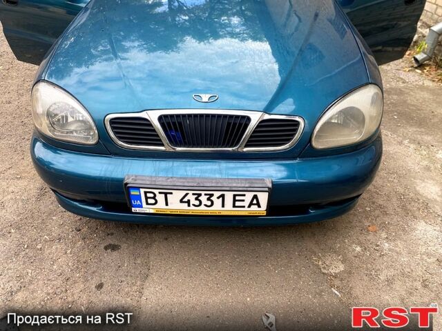 Зелений Деу Сенс, об'ємом двигуна 1.3 л та пробігом 198 тис. км за 2000 $, фото 4 на Automoto.ua