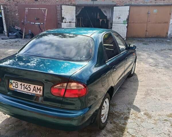 Зеленый Дэу Сенс, объемом двигателя 1.3 л и пробегом 190 тыс. км за 1999 $, фото 8 на Automoto.ua
